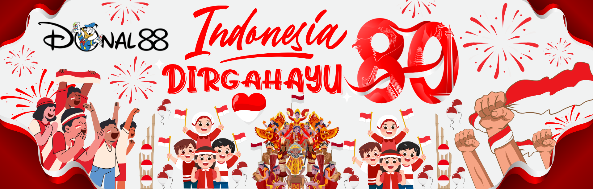 DIRGAHAYU 80th INDONESIA
